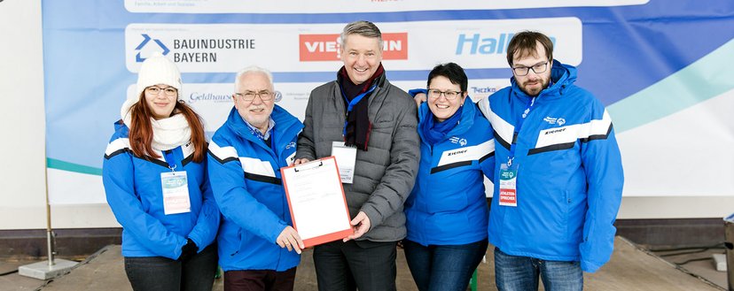 Der Bayerische Bauindustrieverband und Special Olympics Bayern verlängern Partnerschaft